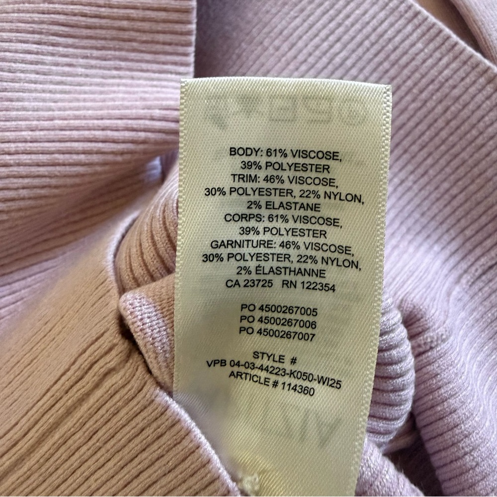 Aritzia Women’s Go Lightly Cardigan by Wilfred in Dusty Pink, Size Small - Picture 9 of 16